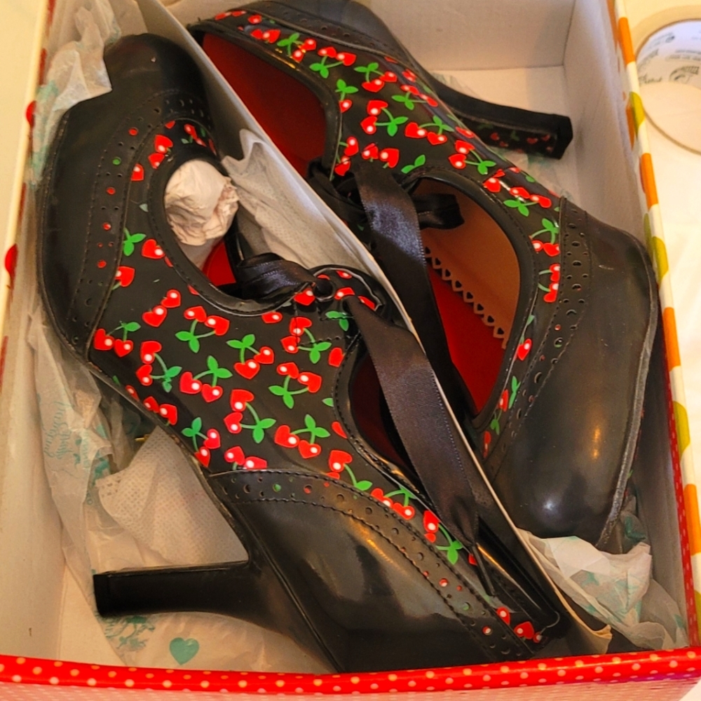 Dancing Days by Banned Cherry Shoes size 39
